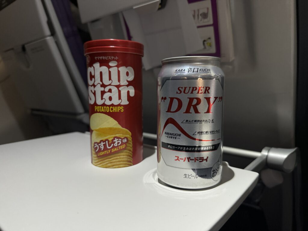 Peachでバンコク 機内食