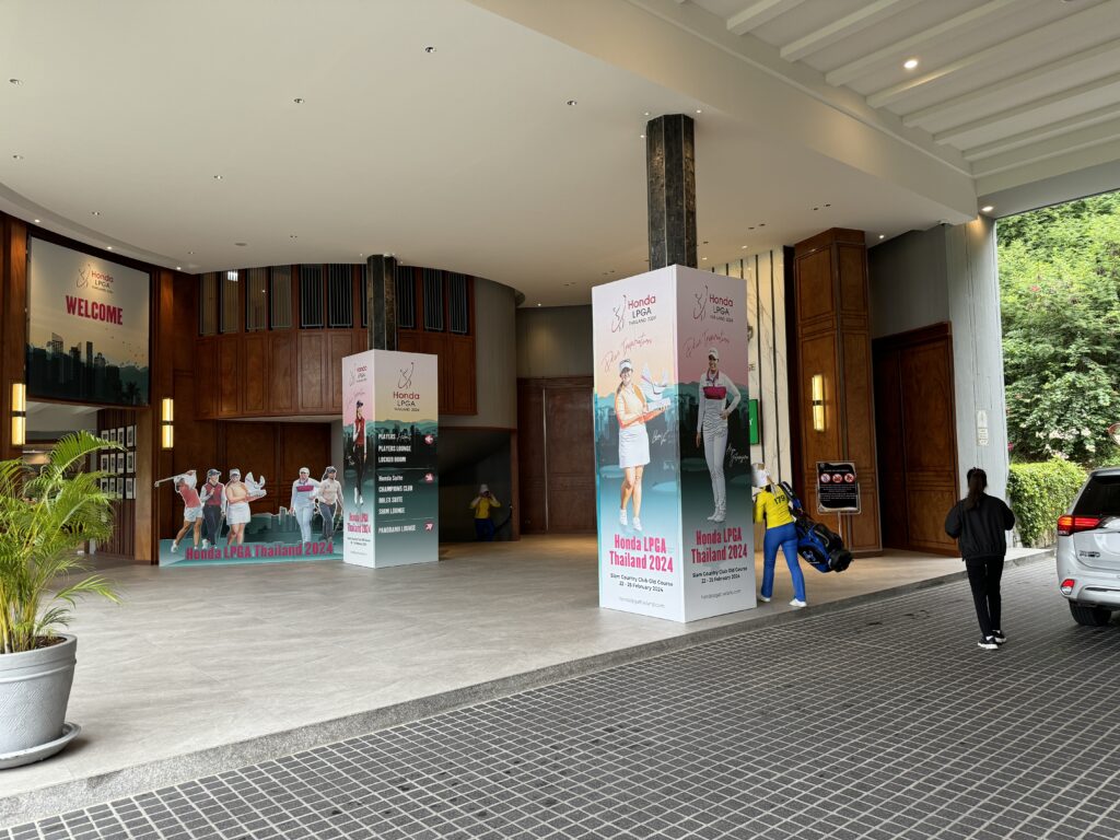 サイアムカントリークラブ オールドコース エントランス