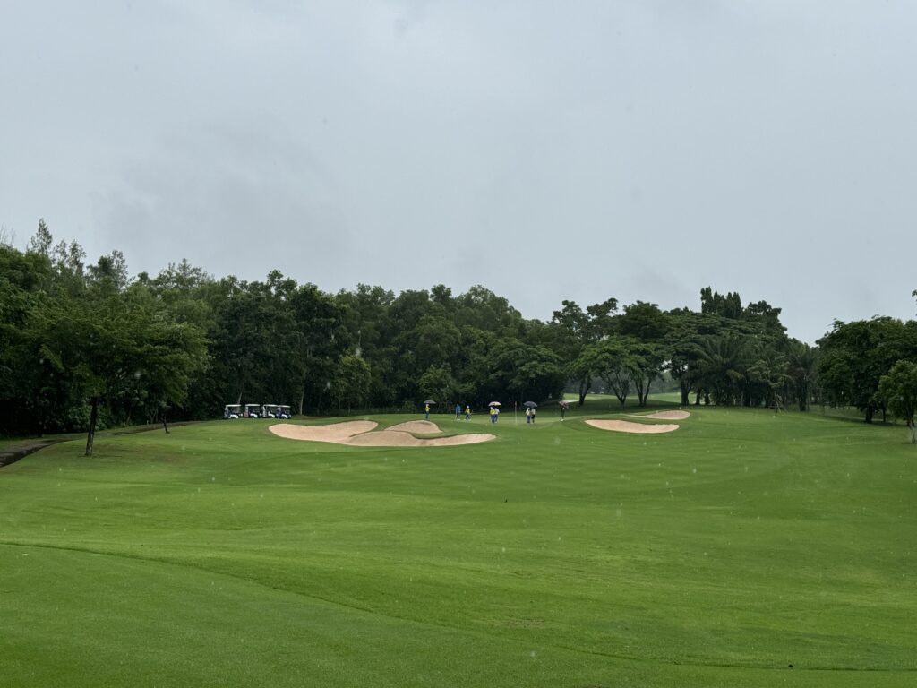 サイアムカントリークラブ 雨
